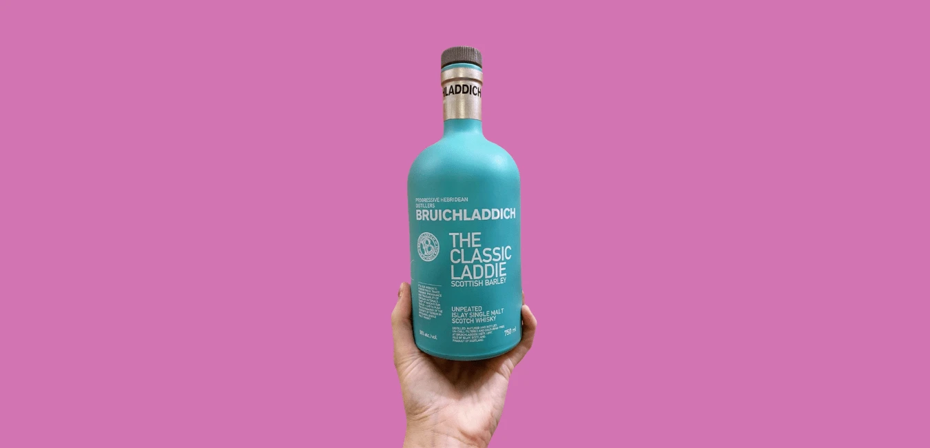 Picture of a bottle of Bruichladdich Classic Laddie